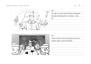 So Much Christmas Storyboard